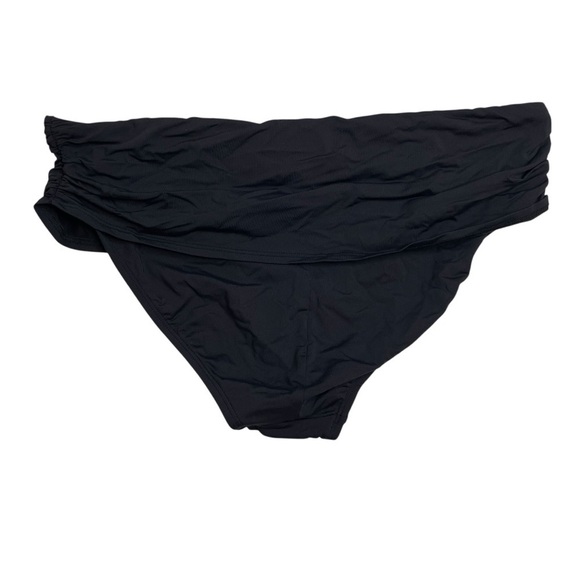 Bleu Rod Beattie Kore Sarong Hipster Swim Bottoms Black Size 12 New - Picture 5 of 6